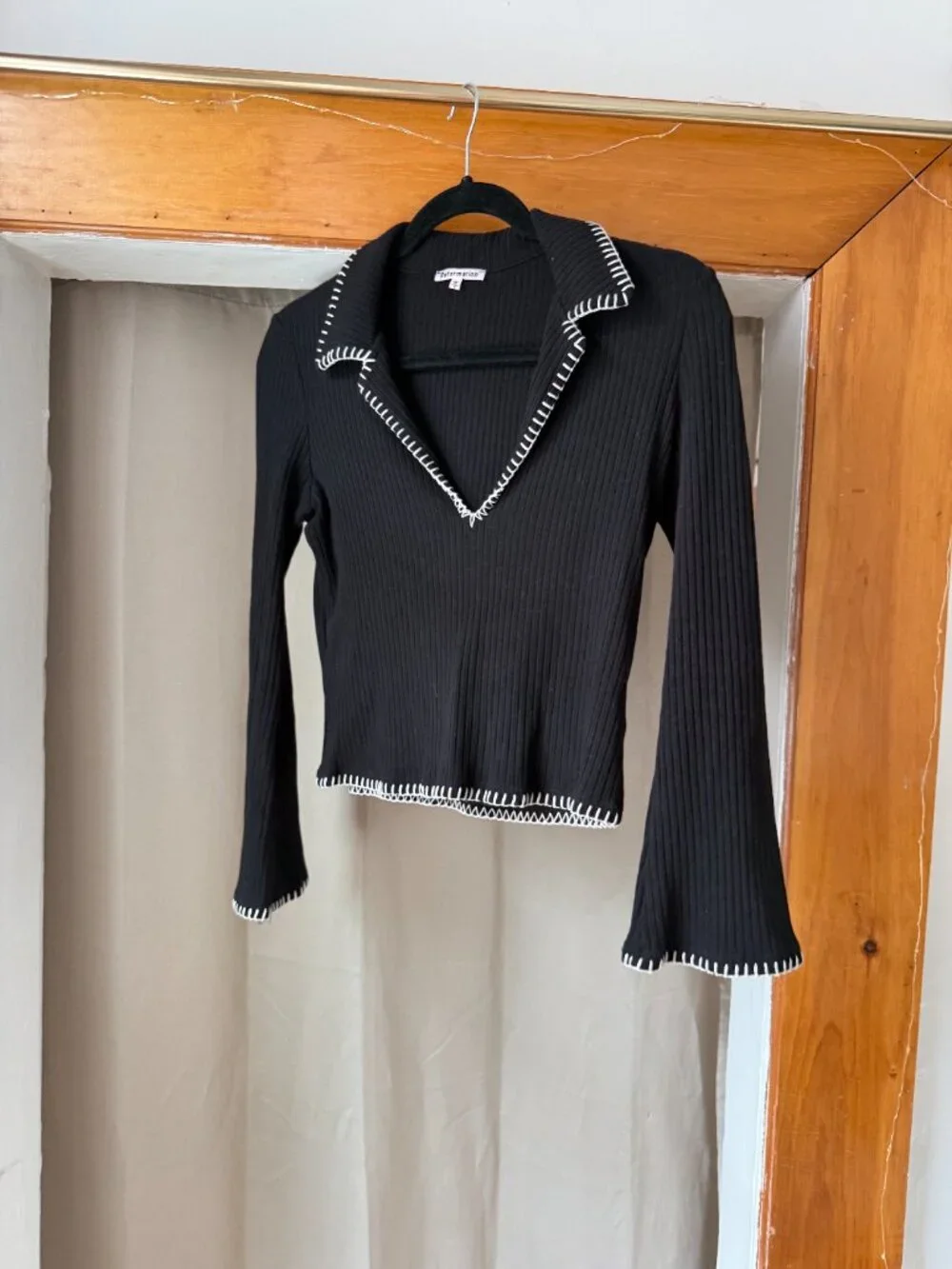 Reformation Black Sweater